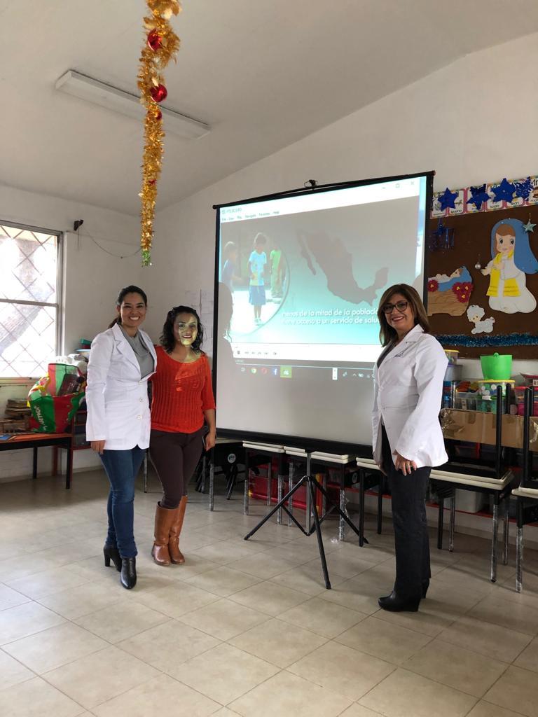 Servicio Social Aplicación de Flúor en el Preescolar Rafael Ramírez Castañeda